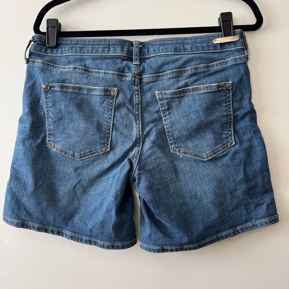 PILCRO AND THE LETTERPRESS Stet Fit Denim Shorts Size 28 - Picture 2 of 5